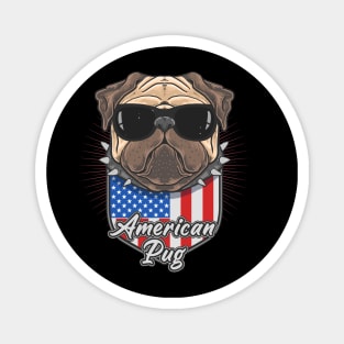 american Pug Magnet